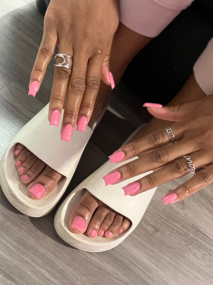 Classy Combo Sets at Texas glam nails in Frisco, TX