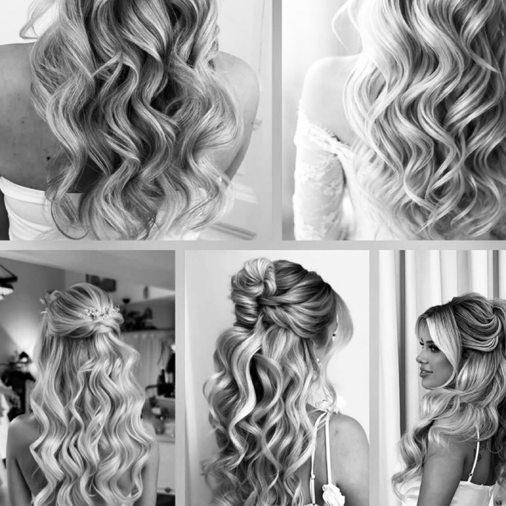 Bride Hair + Makeup at Abide Salon in Chattanooga, TN