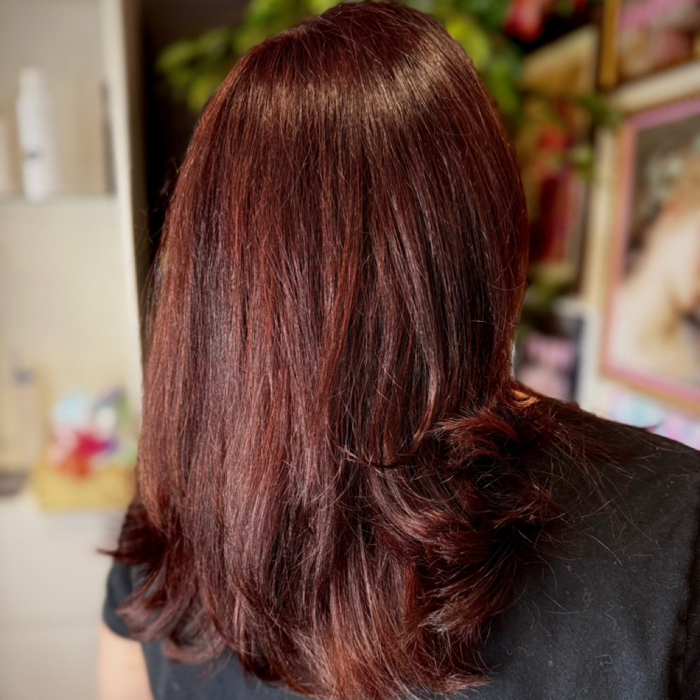 Ashley- All Over Color at LUXE Color Bar in Kennesaw, GA