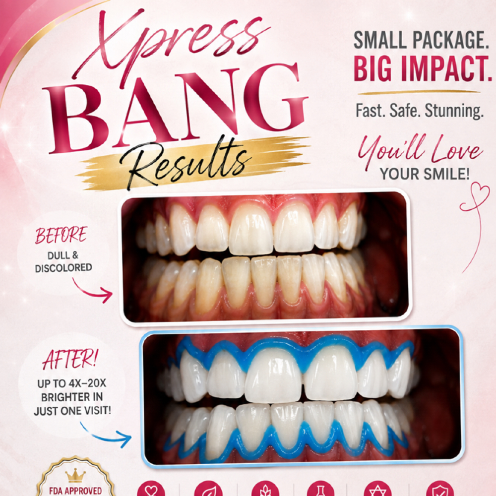 🚨XPRESS Bang - New Package Alert at Heavenly YT’s Teeth Whitening LLC in Portland, OR