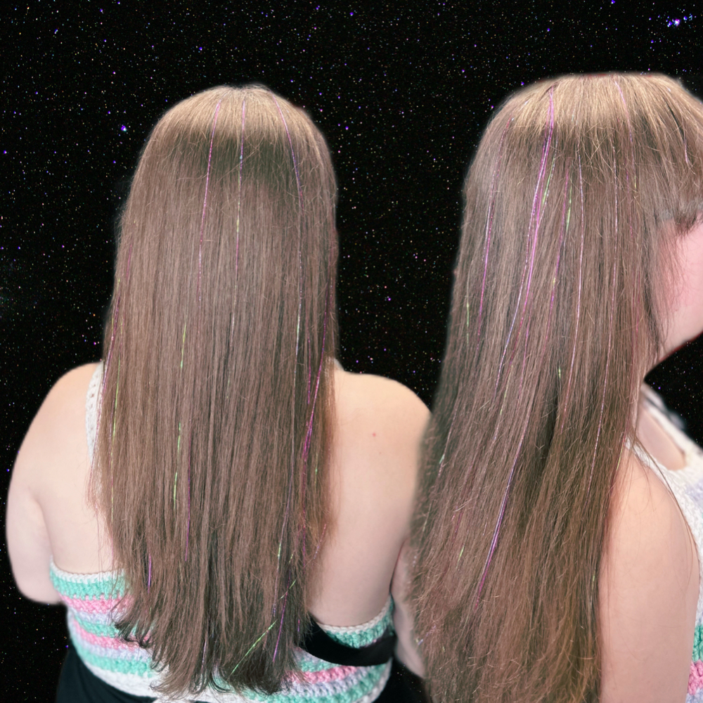 Tinsel Installation at Wicked Vivids in Tacoma, WA