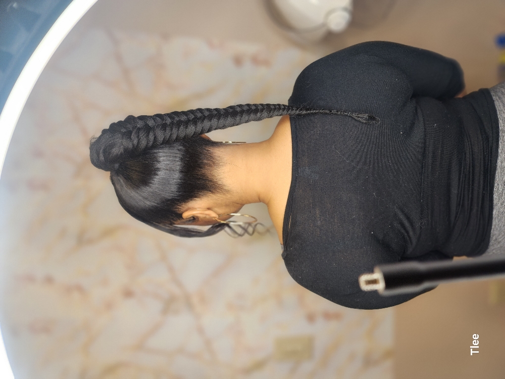 Sleek Ponytail at TALENTEDTLEE LLC in Dallas, TX