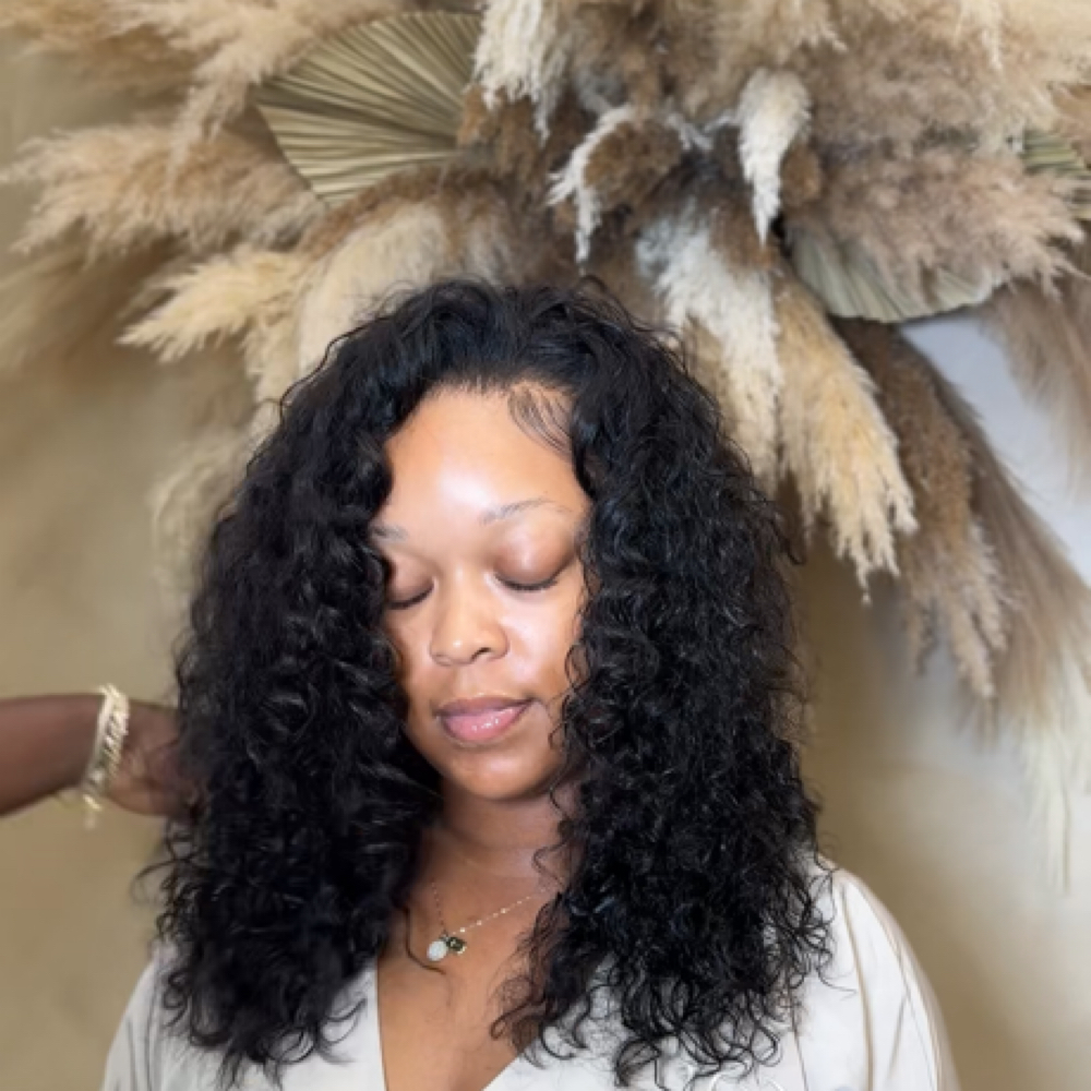 Flip Over Sew In at Freshly Styled in Indianapolis, IN