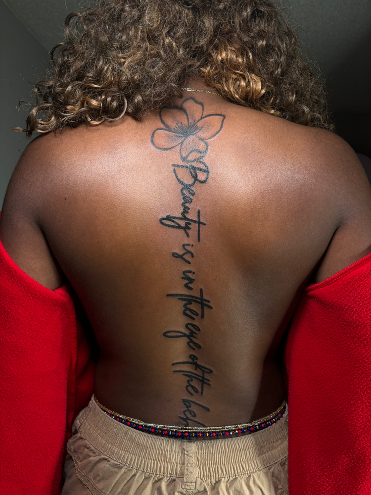 Spine Tattoo