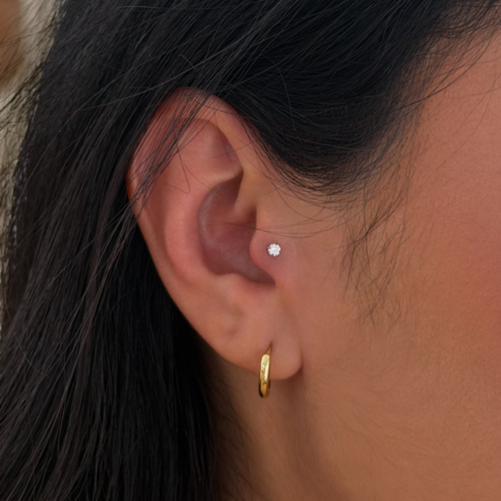 Jewelry Change / Piercing Downsize at Des in Thatcher, AZ