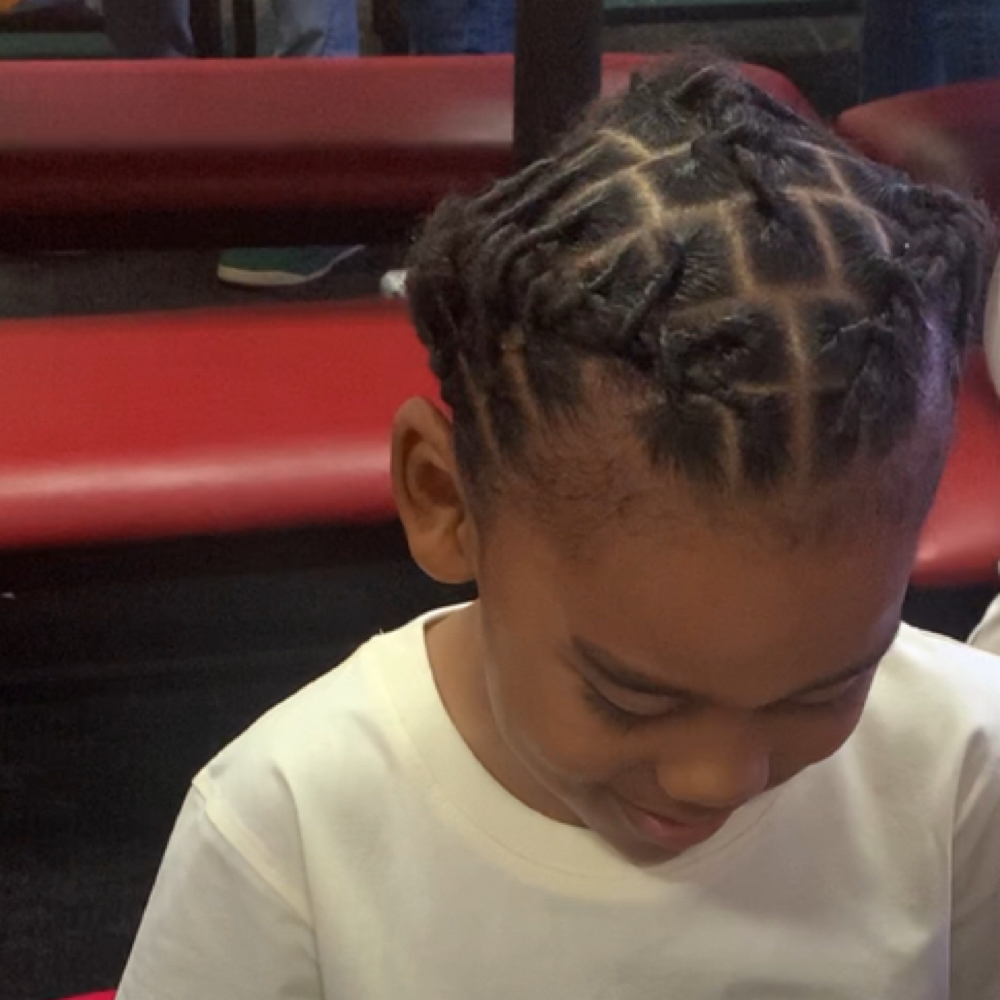 Kids 12 & Under Starter Locs at RockN Beauty Bar in Antioch, CA