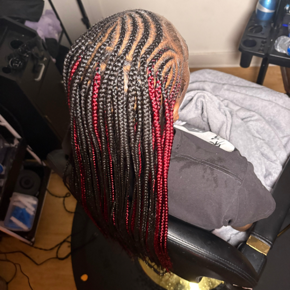 Small Tribal Braids at Braids By Bonitaa in Syracuse, NY