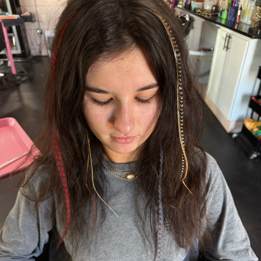 feathers or tinsel at Jacey Baker in Mabank, TX