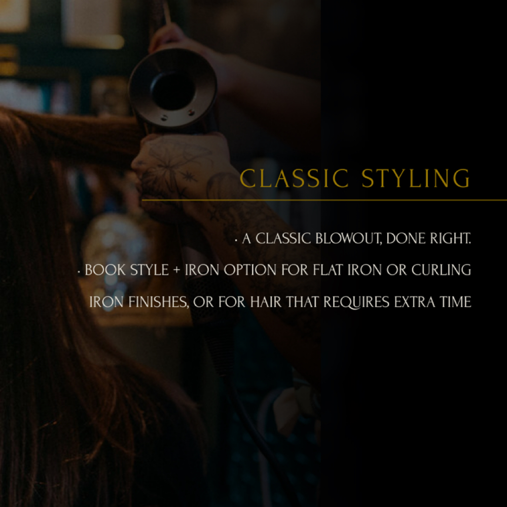 Classic Styling at The Mill Hair Studio in Huntington, NY
