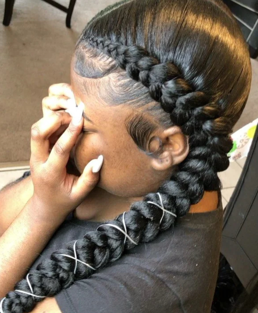 2 Smokey Braids