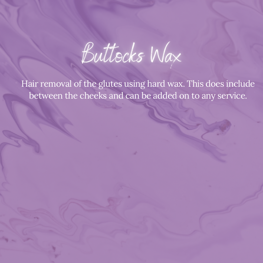 Buttocks Wax