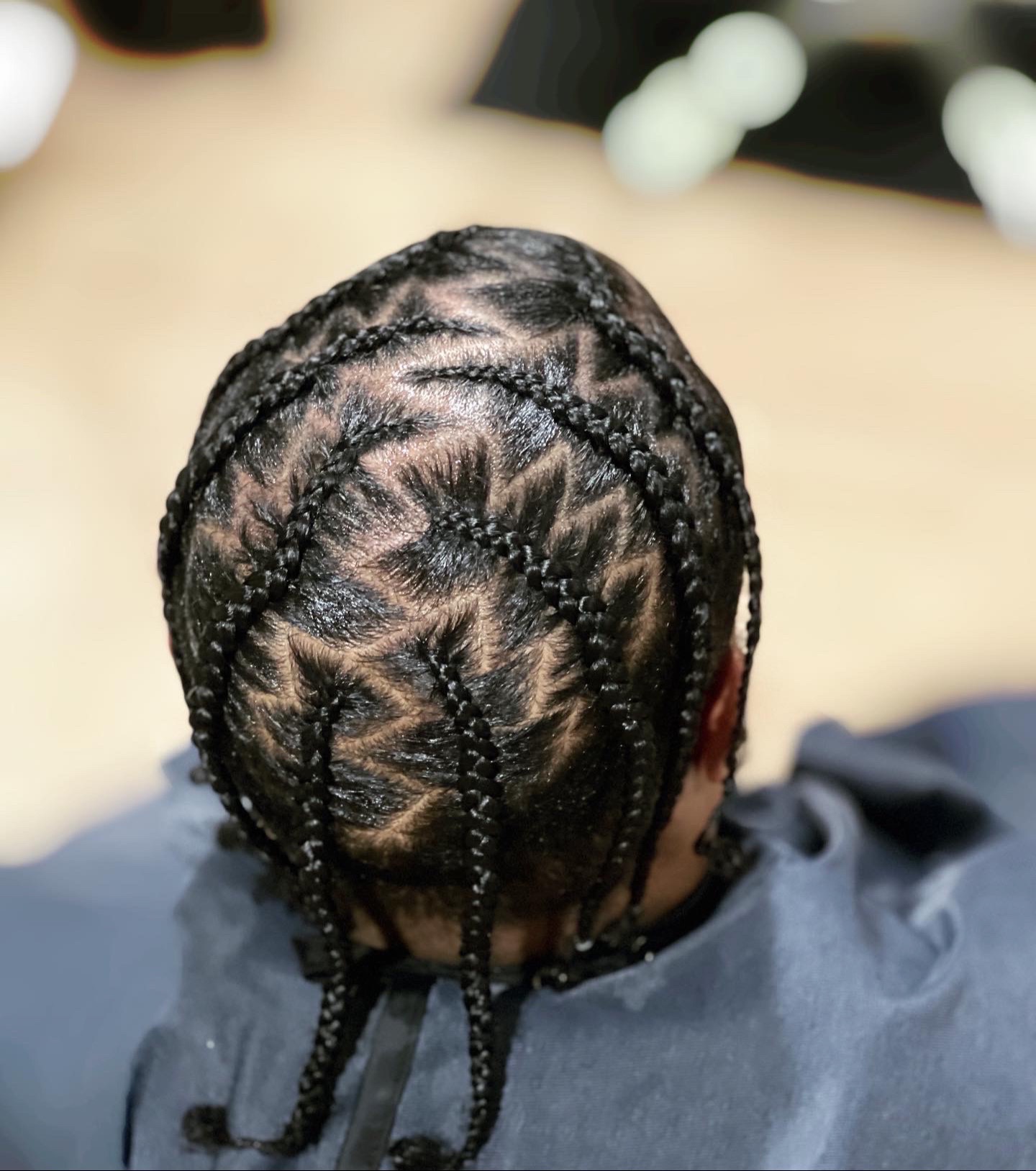 Cornrows/GanstasCustom (no man bun)