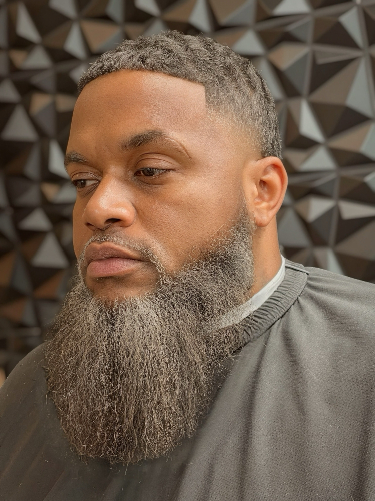 Mens Haircut & Beard,Eyebrows