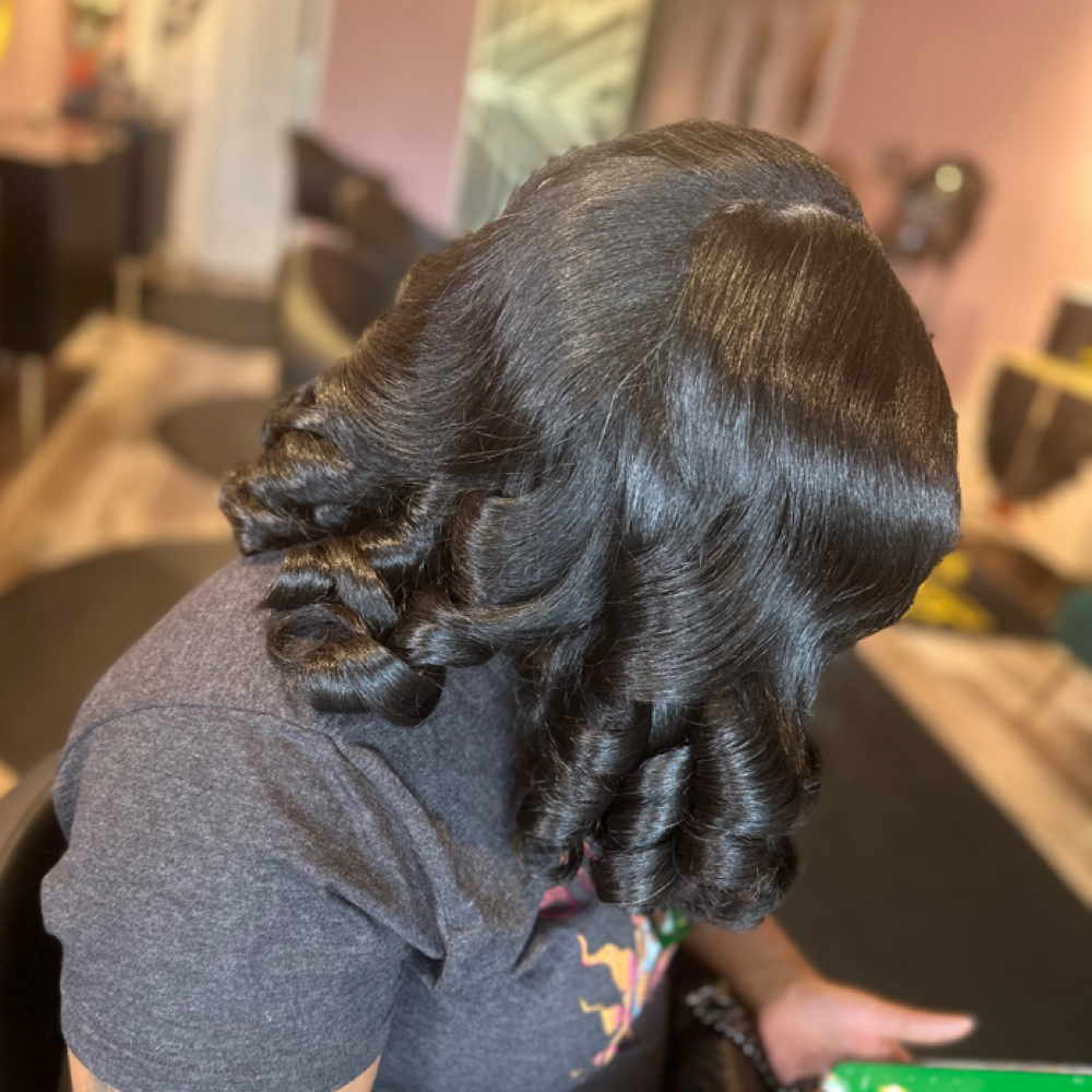 Silk Press Existing Clients at Her Forte Salon in Farmington Hills, MI