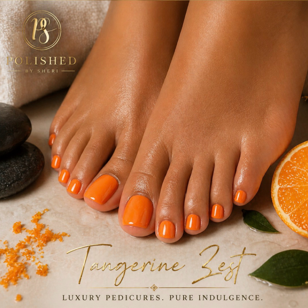 Luxury Tangerine Zest at Polished By Sheri LLC in Chicago, IL