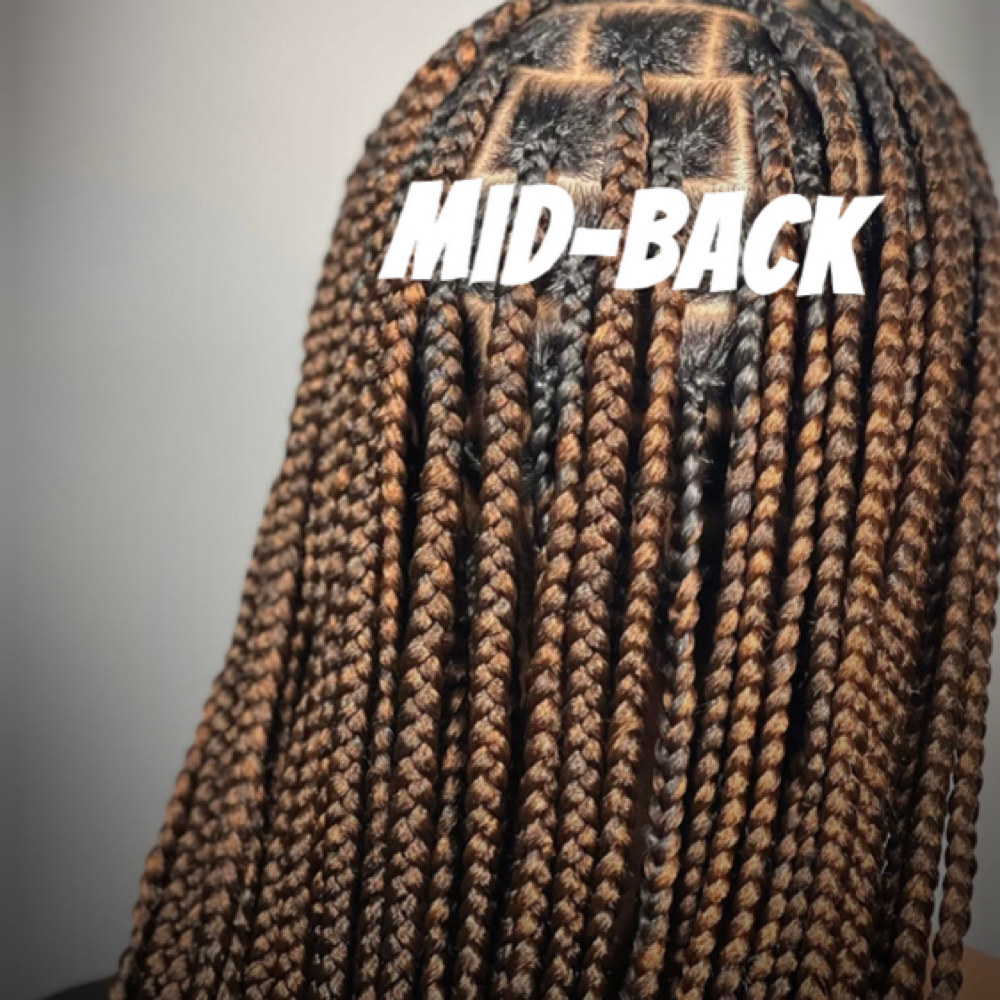 Medium Knotless ( Mid-back) at Fa2 Hair Salon in Vienna, VA
