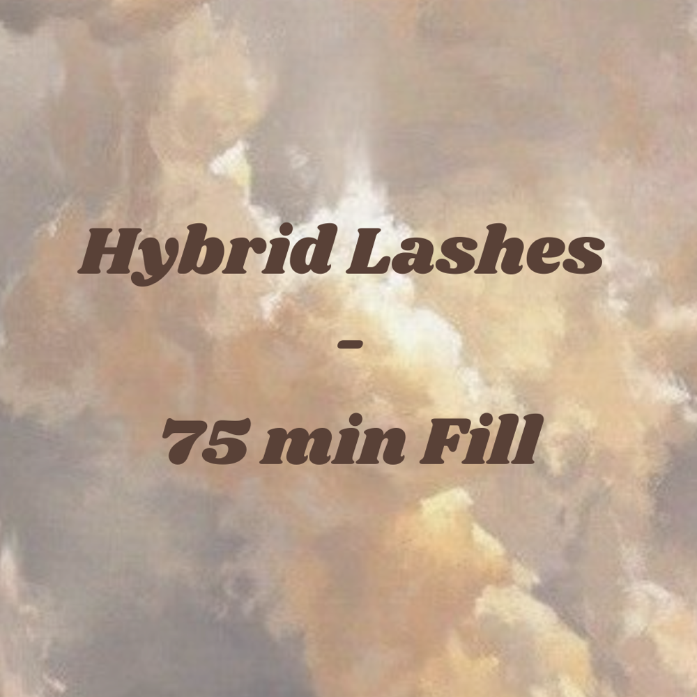 Hybrid Lashes - 75 min Fill
