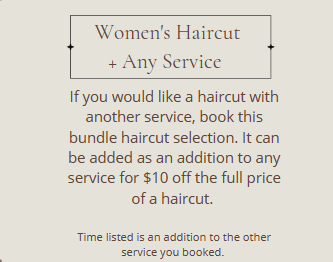 Women's Haircut + Any Color