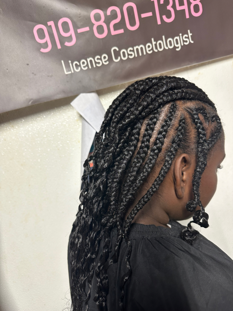 2 Layer Cornrow W/Design