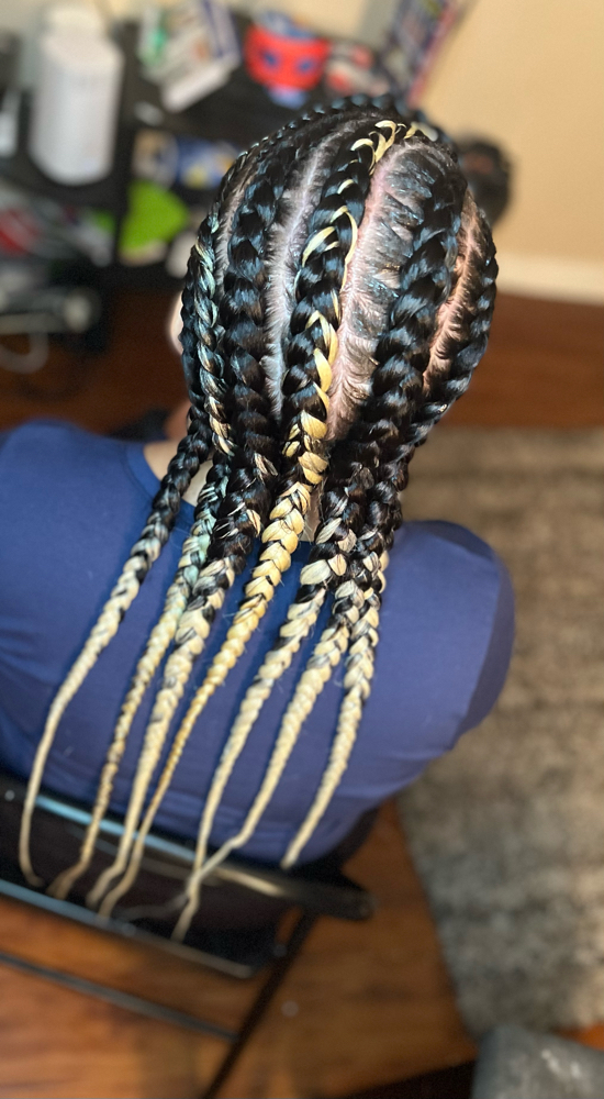 7 Feedin Cornrows