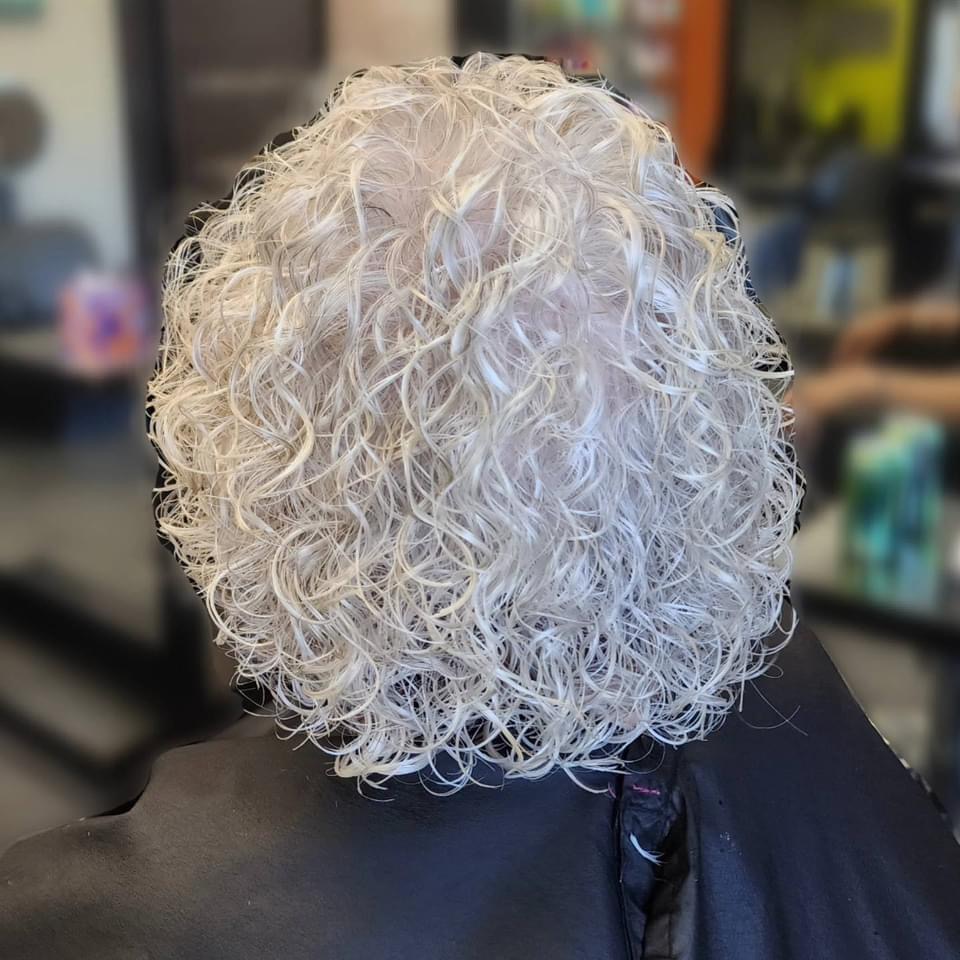 Spiral perm & Haircut