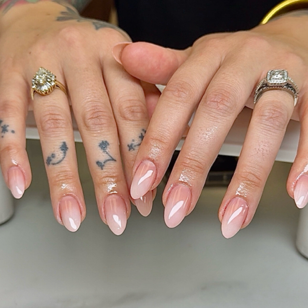 Solid color Gel-X at The Claw Lab in Kingwood, TX