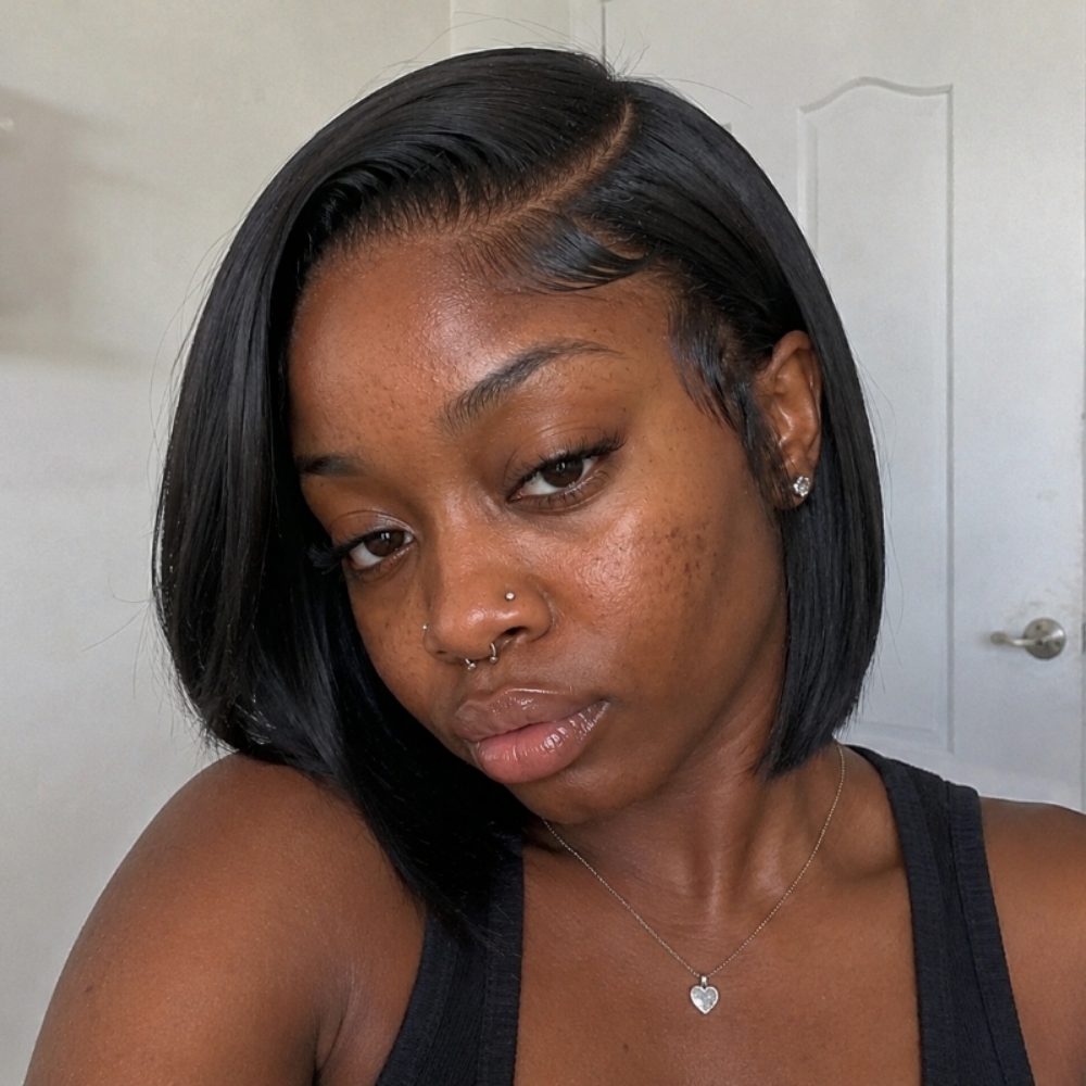 Closure Quick Weave with Bob Cut at Nina Naomi Hair Artistry in Las Vegas, NV