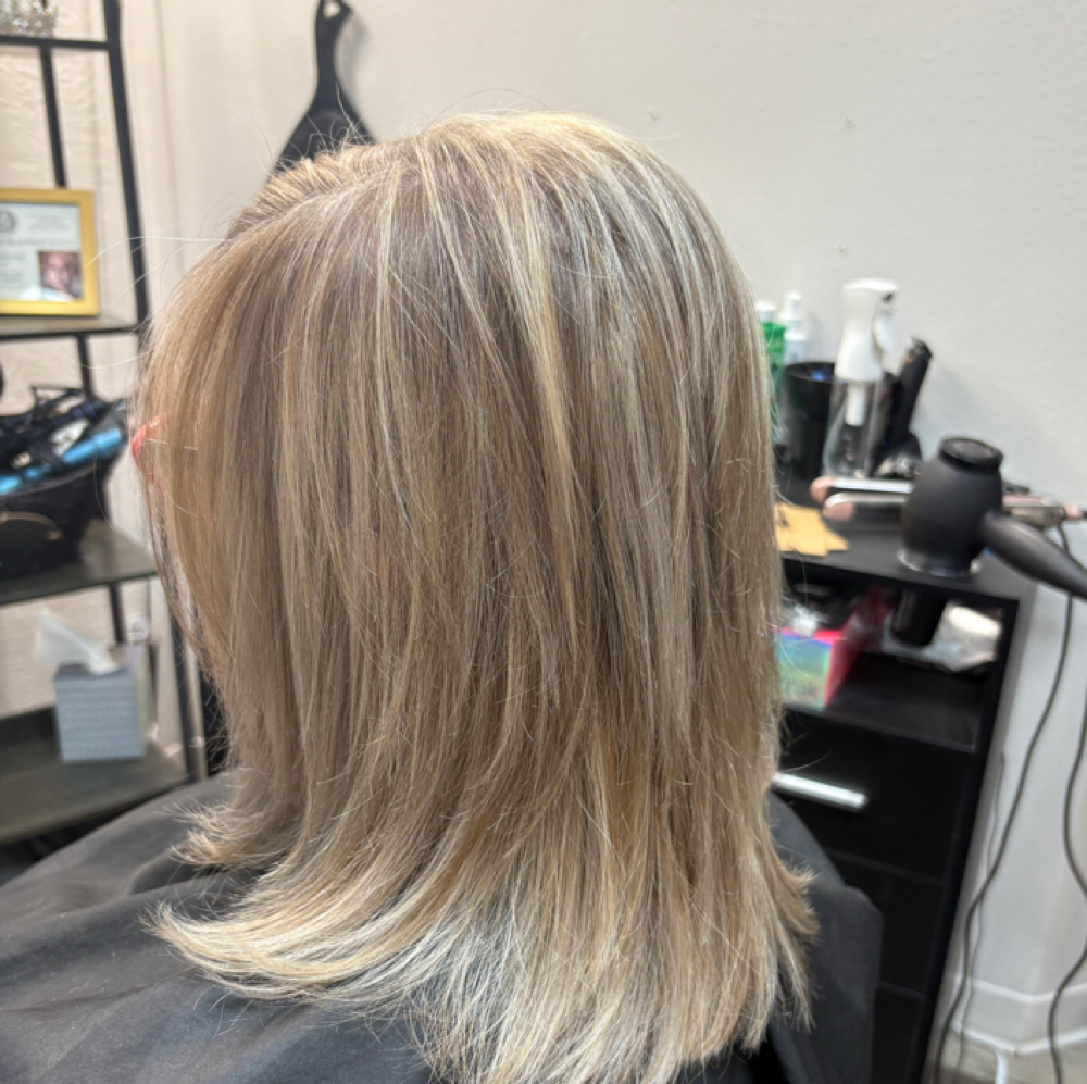 Women's Haircut Only at Crowns Of Glory Hair Studio in Cleveland, TX