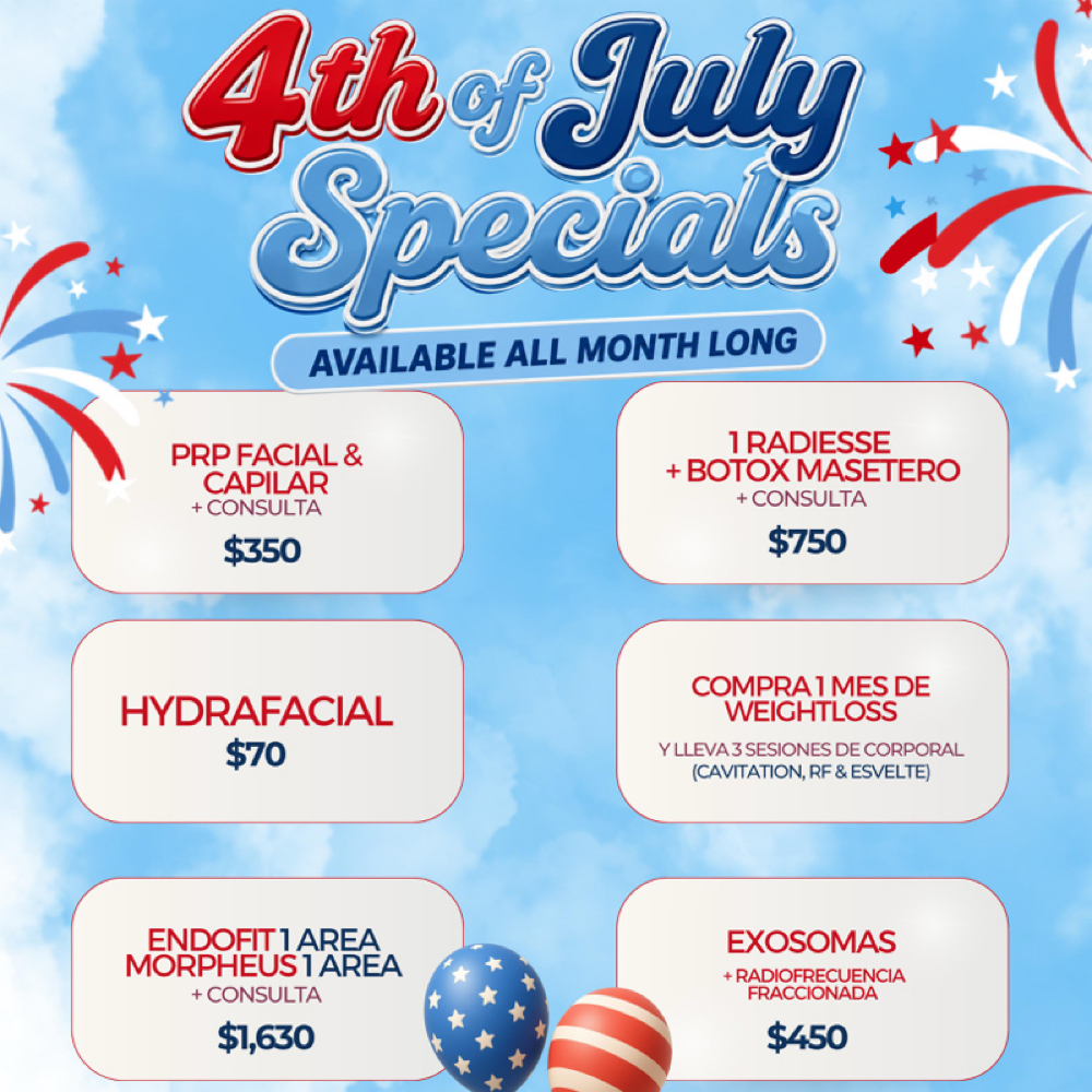 JULY SPECIALS at Remake Beauty Studio San Juan in San Juan, TX