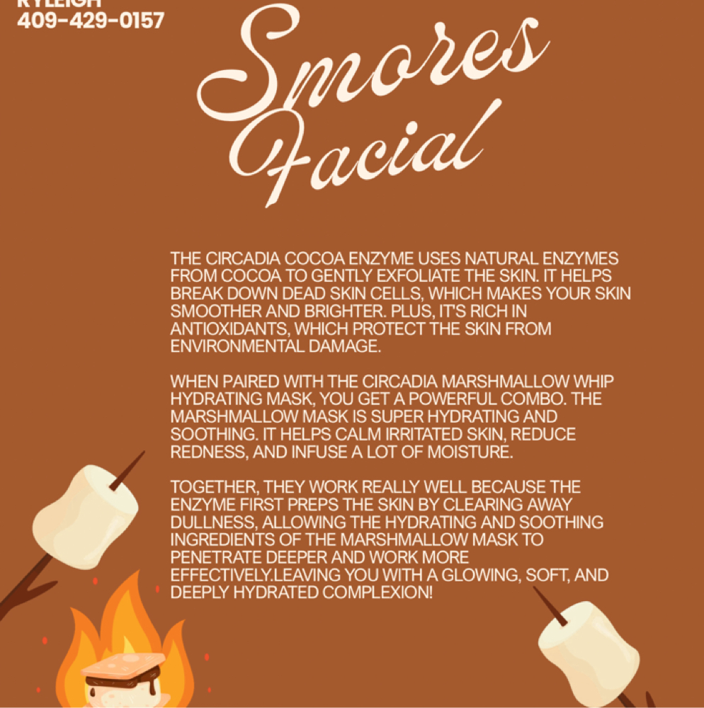Smores (basic) Facial at Radiant Beauty by Ryleigh in Jasper, TX