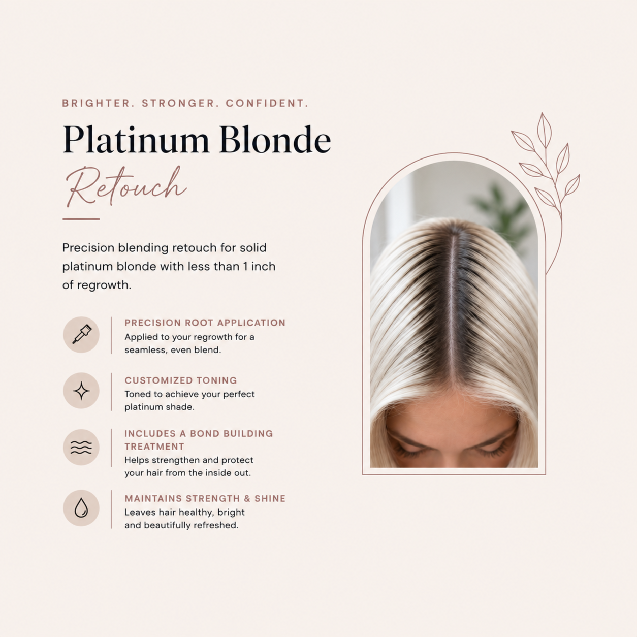 Global Blonding Retouch at Hair by Jenifer M in San Marcos, TX