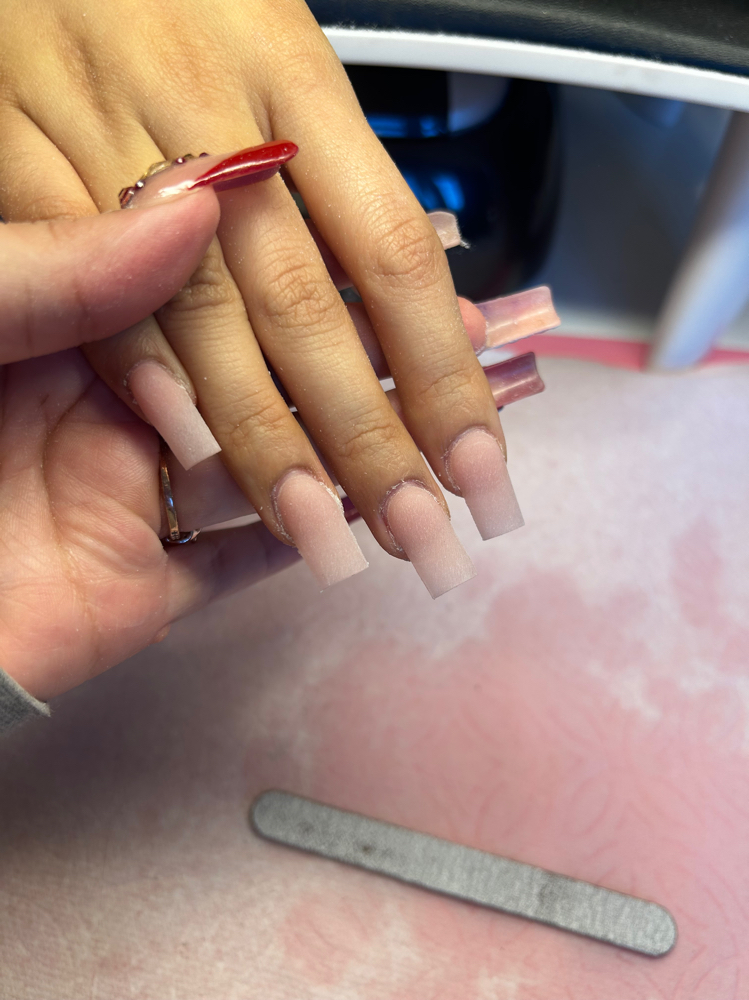 Acrylic nail repair - Reparar Uñas