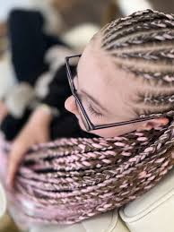 MEDUIM FLIP OVER FULANI BRAIDS + BO