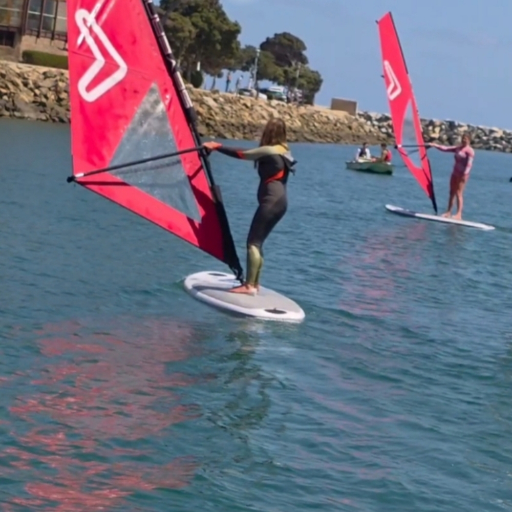 6-Hr Shared-Prv WS Package (3pp) at Mikes Windsurfing in Dana Point, CA