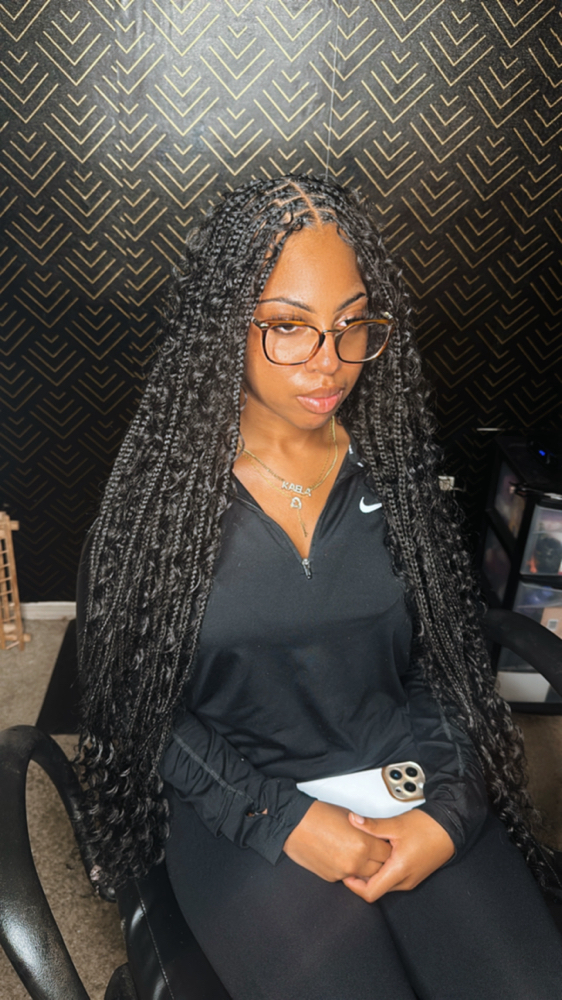 Smedium Boho With Curly Ends