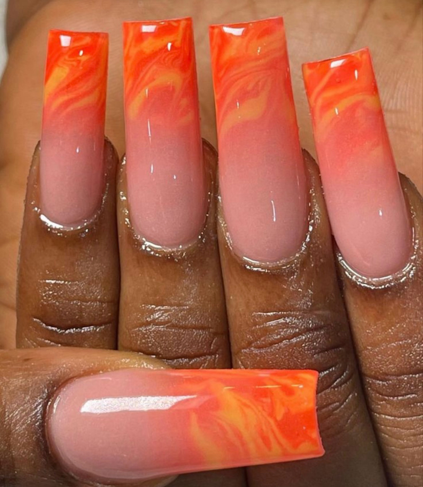 Marble Ombre ($3 Per Nails)