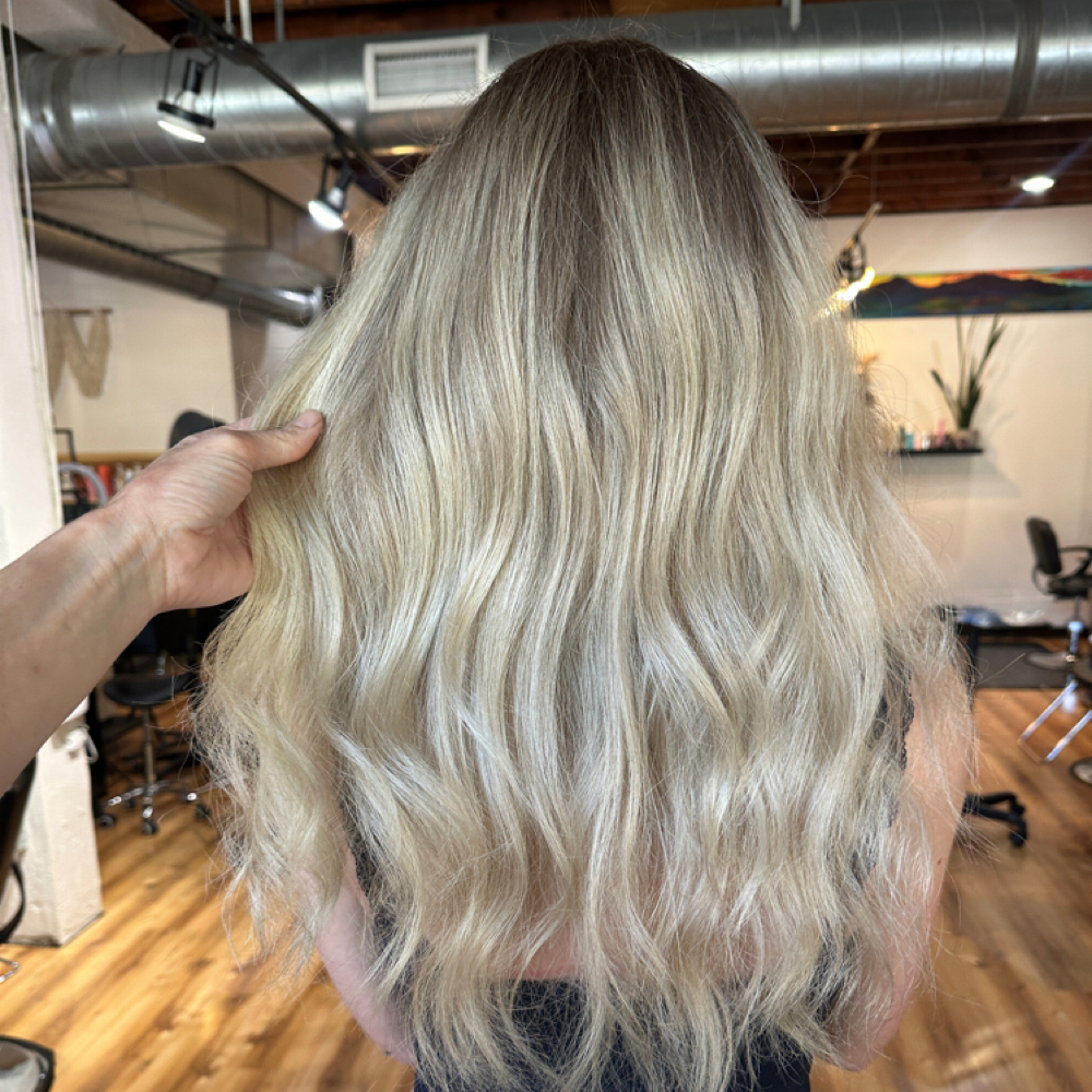 Partial Highlight W/haircut at Lex Ring Hair in Spokane, WA