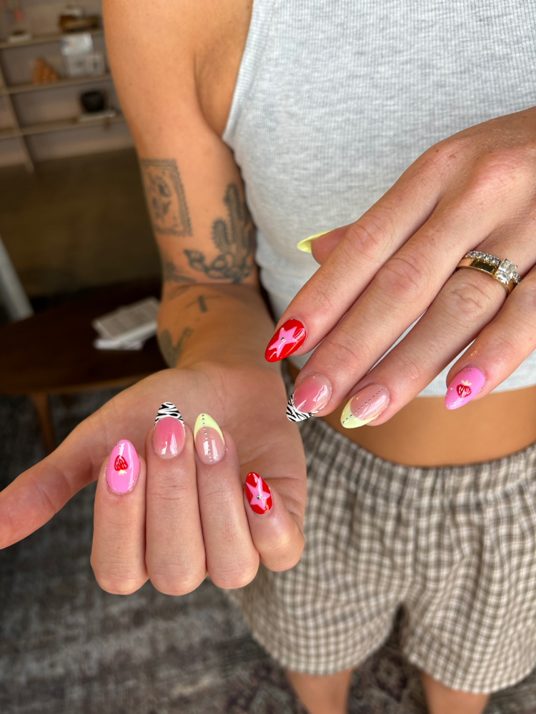 gel x full set