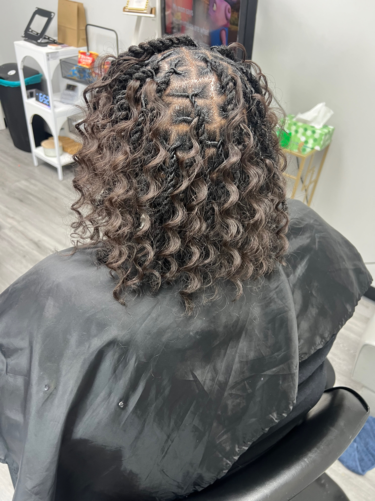 Add Boho Curly Pieces