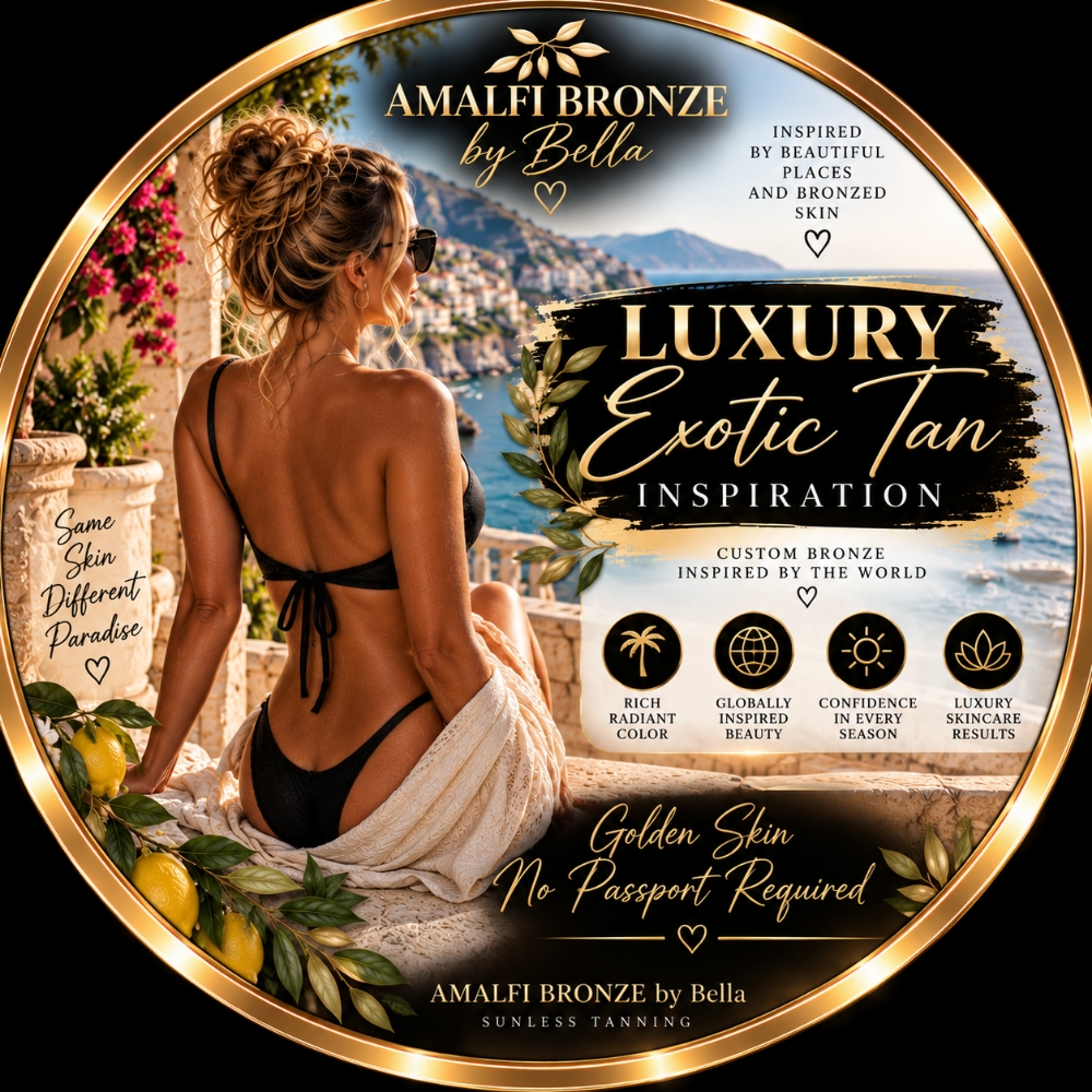 Luxury Exotic Tan Inspiration at Amalfi Bronze By Bella in Marysville, CA