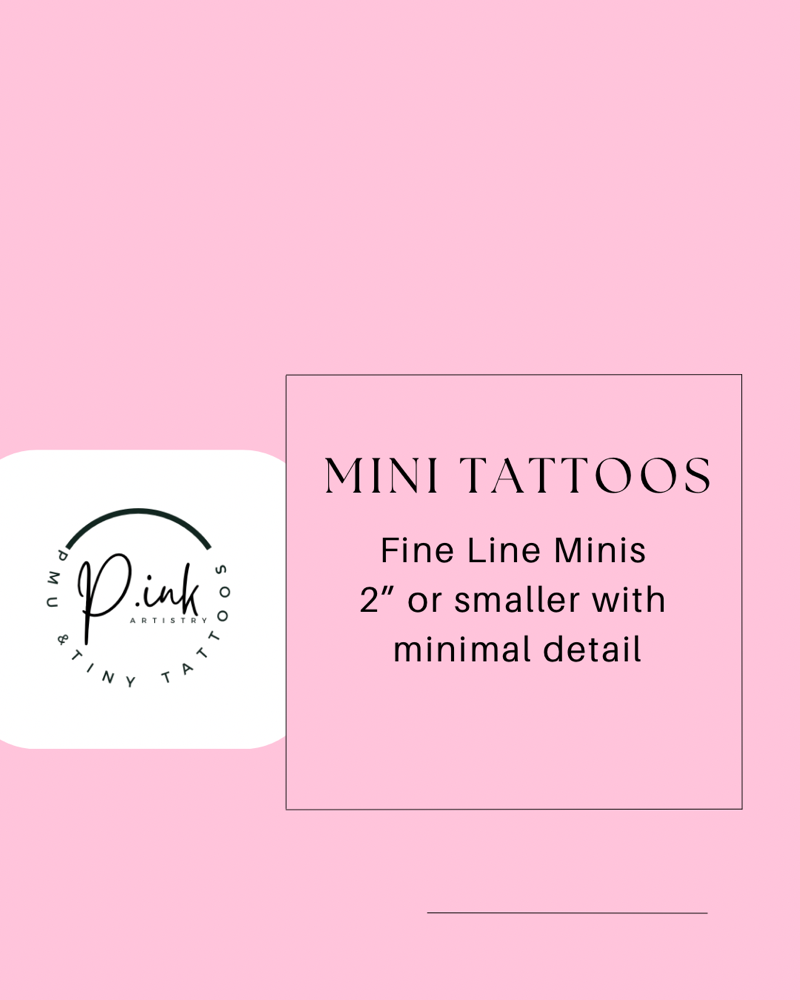 Fine Line Mini Tattoo