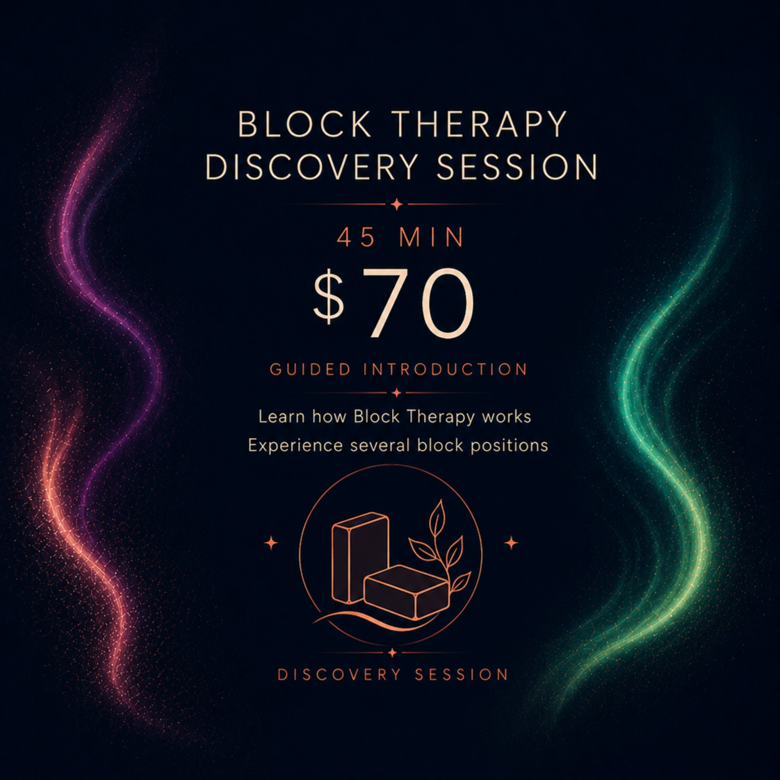 Block Therapy Discovery Session at The Traveling Sole in East Wenatchee, WA