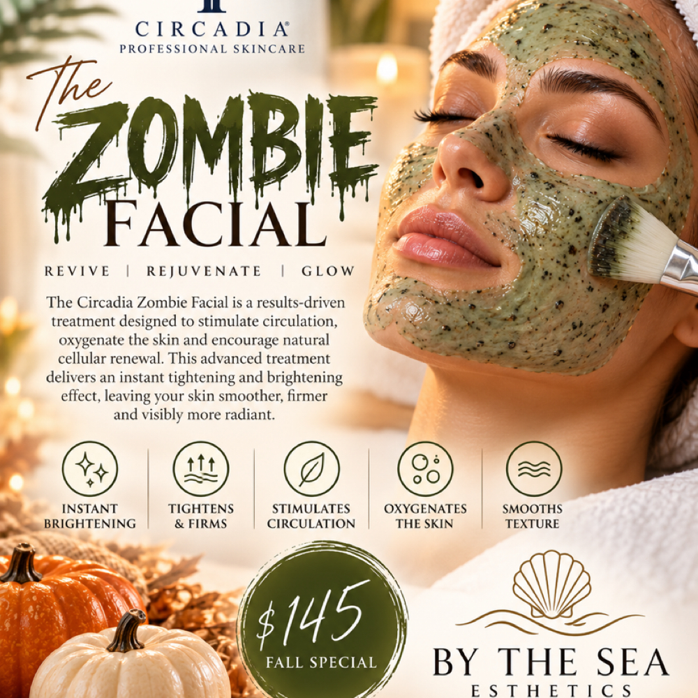 Circadia’ Zombie Facial at By The Sea Esthetics, LLC in Venice, FL
