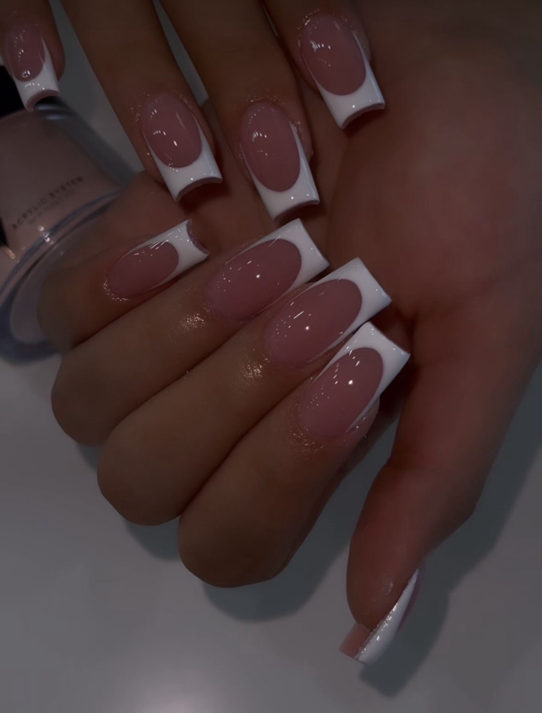 Pink & White Fill