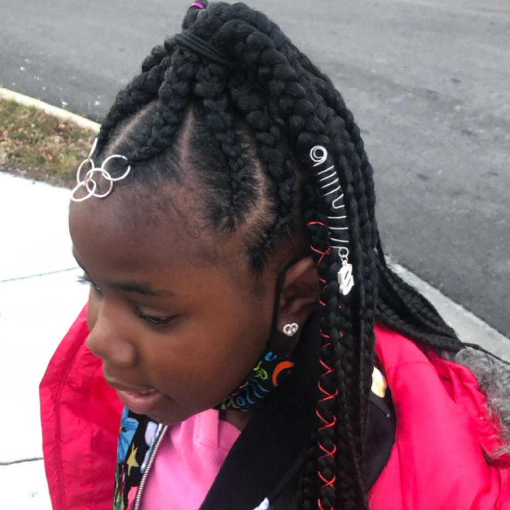 Hair Art/ Jewerly / Wood Beads at Miracle Handz Hair Salon in Fairborn, OH