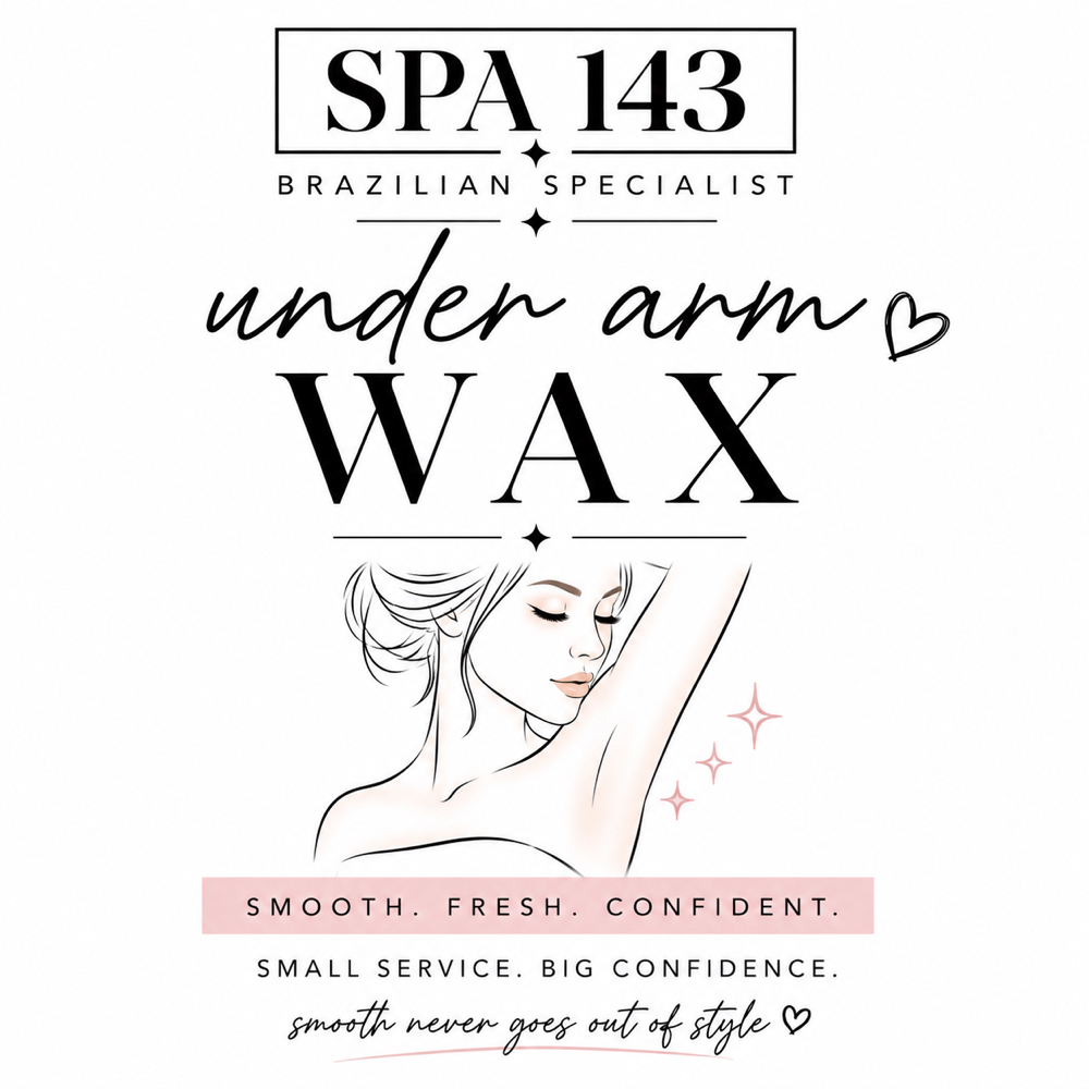 Waxing - Underarms at Spa 143 Sola Salon in Rochester, MN