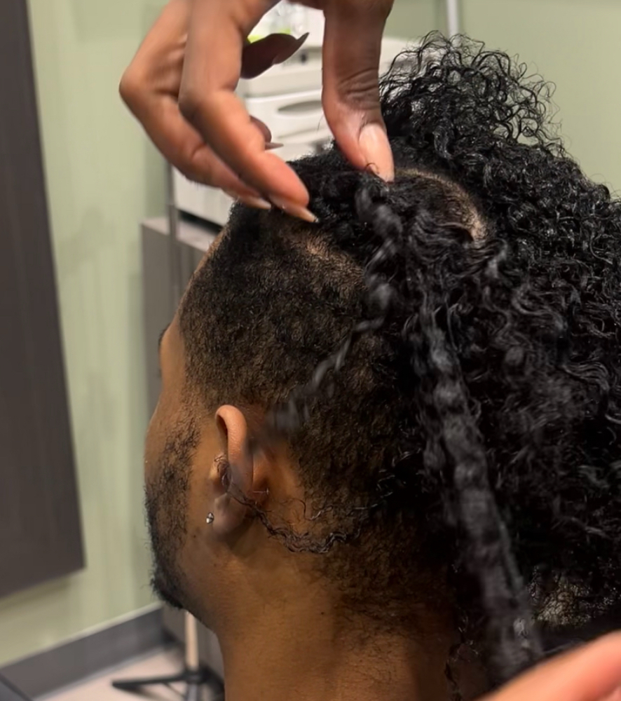 Braid Takedown at Key Barbering in Houston, TX