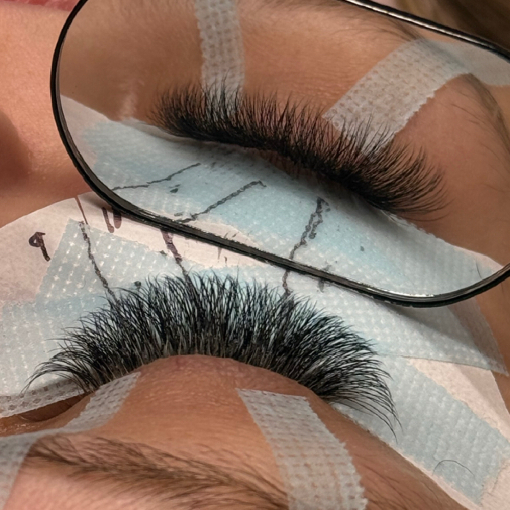 Volume Full Set at Golden Goddess Esthetics in Marion, NC