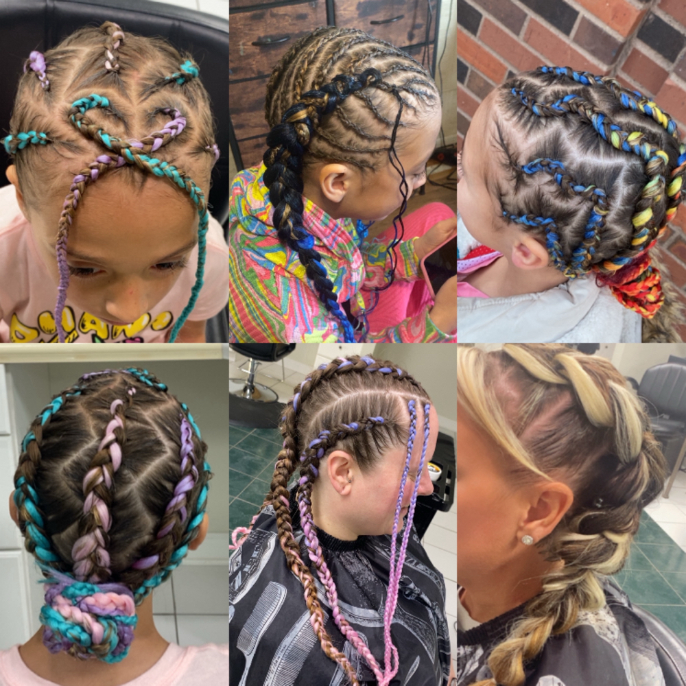 Cornrows & Twists at Amanda Smith Inside Bellissimo Salon in Lacrosse, WI