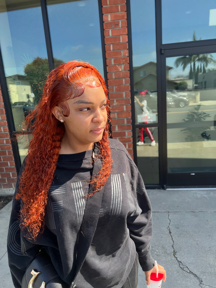 Frontal wig install